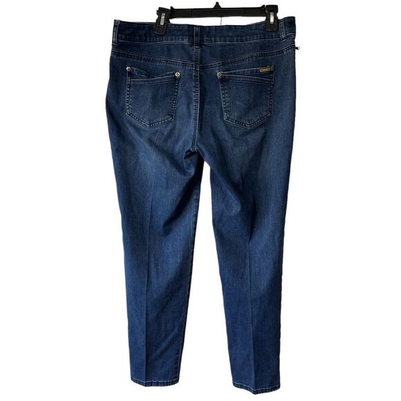 Chico’s So Slimming Dark Wash Straight Leg Jeans, Size 10 - Picture 8 of 8